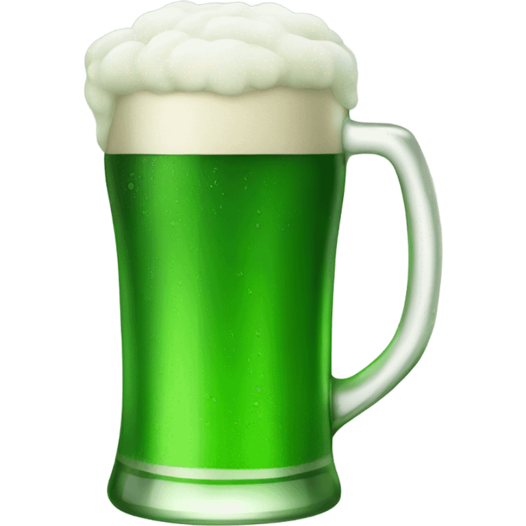 green beer emoji