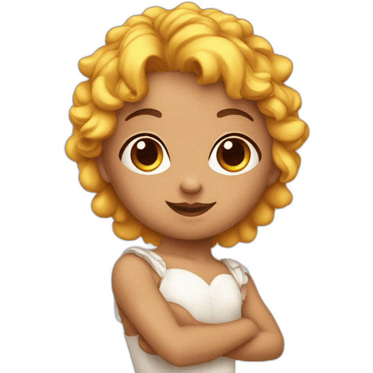 Cupidon avec athéna emoji