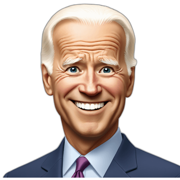 joe biden smiling emoji