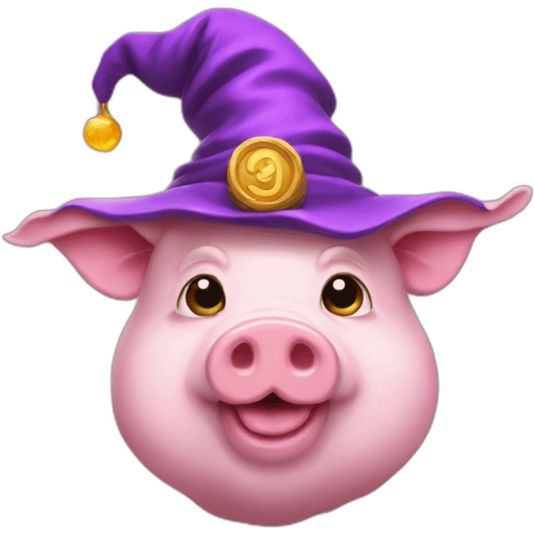 wizard pig emoji