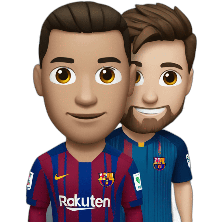 Cr7 y Messi  emoji