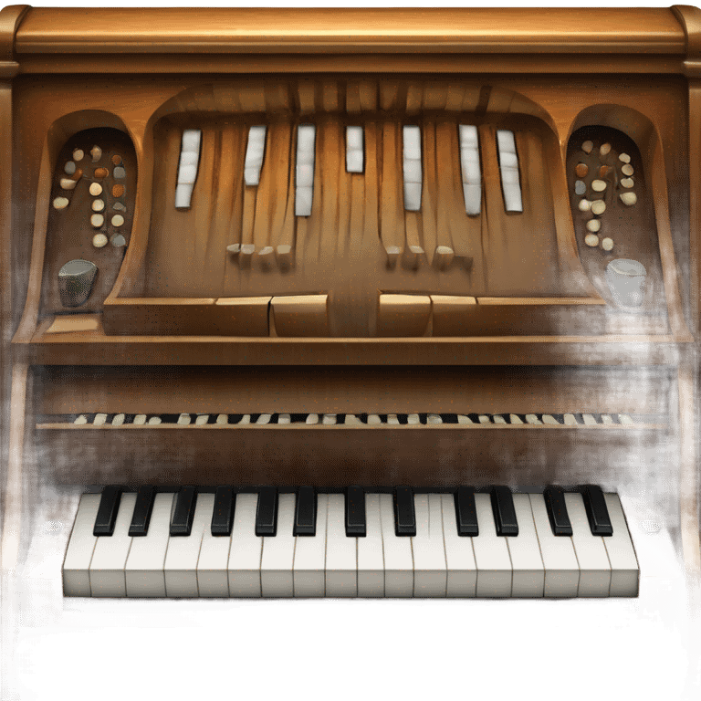 Hammond B3 organ emoji