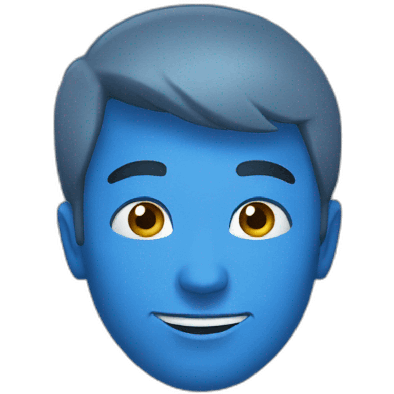 Verificación azul emoji