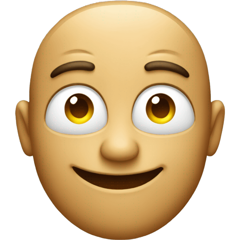 Emoji with smug face emoji