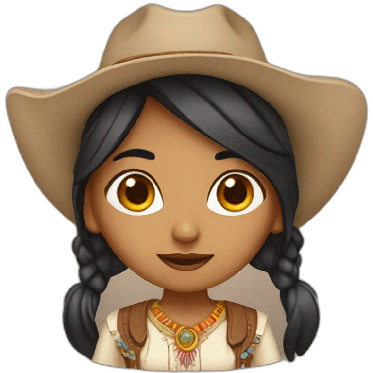 Indian girl wearing Western outfit emoji