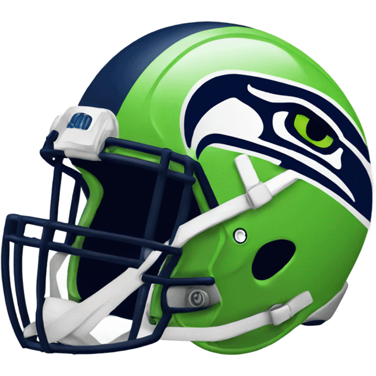 Seattle Seahawks helmet  emoji