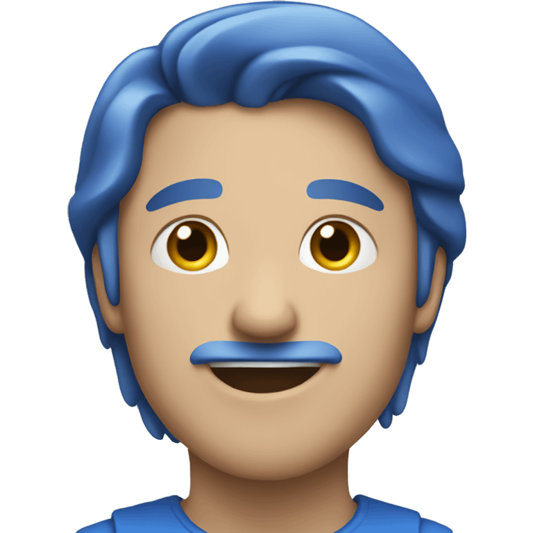 Blue page emoji