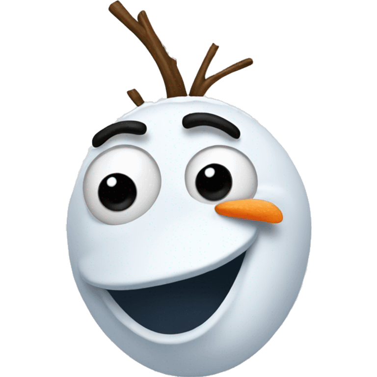 Olaf the snowman emoji