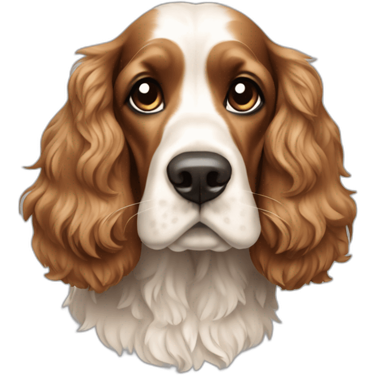 Dog-english-cocker-spaniel-full-body emoji