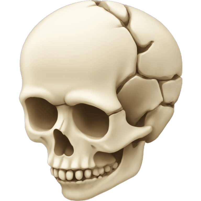 S shaped bones emoji