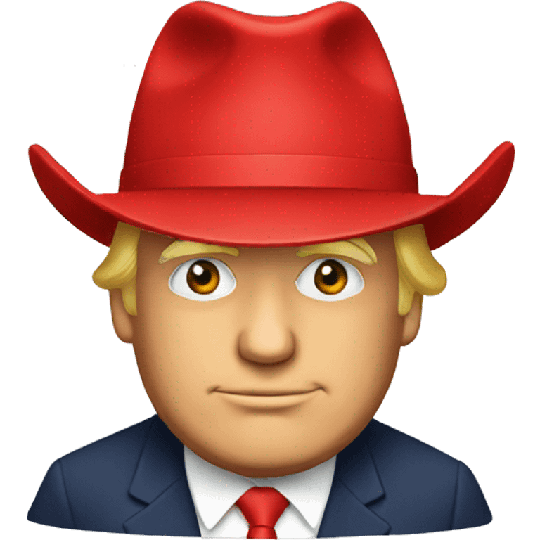 donald trump red hat emoji