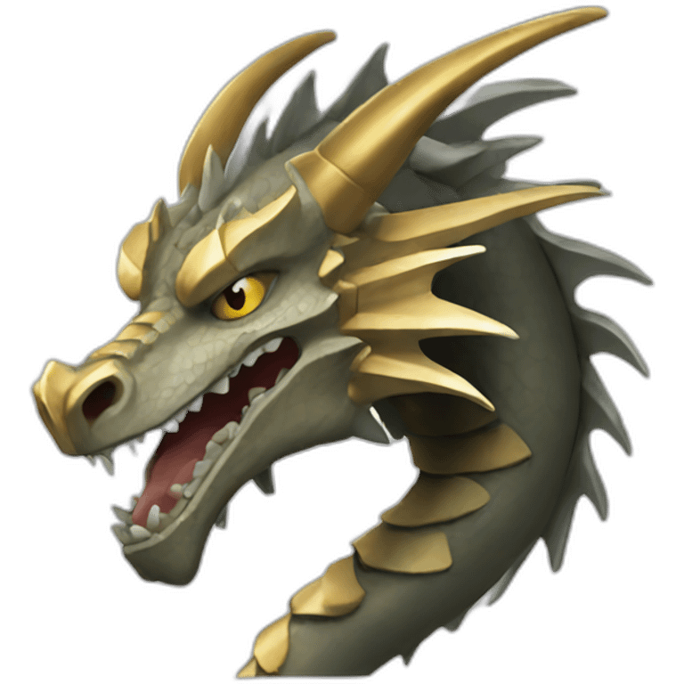 Ghent metal dragon emoji