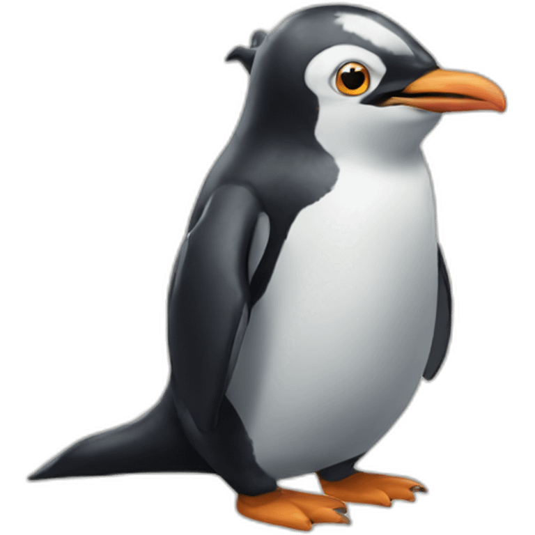 penguin dragon emoji