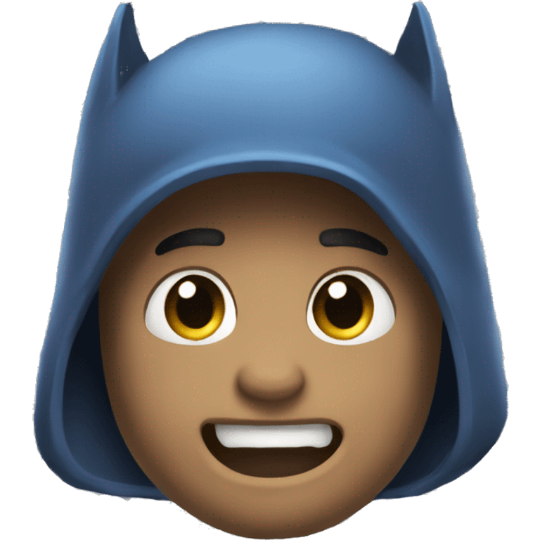 the bat is bolt-free blue emoji