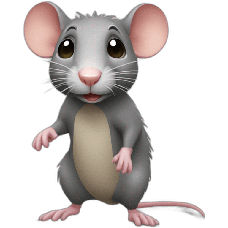 Rat debout emoji