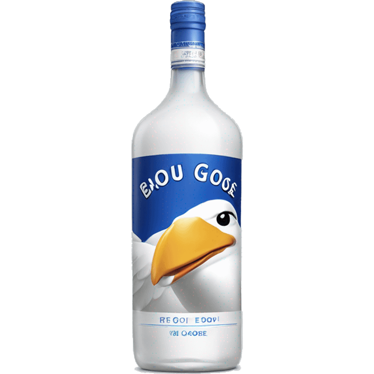 Grey goose liquor bottle emoji