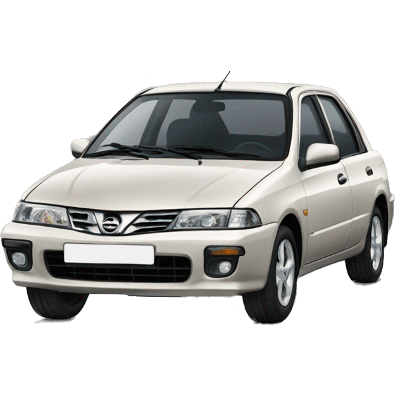 Car Nissan almera  emoji