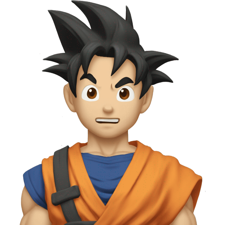 Goku qui mange végéta emoji