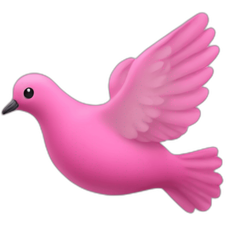 PINK DOVE emoji