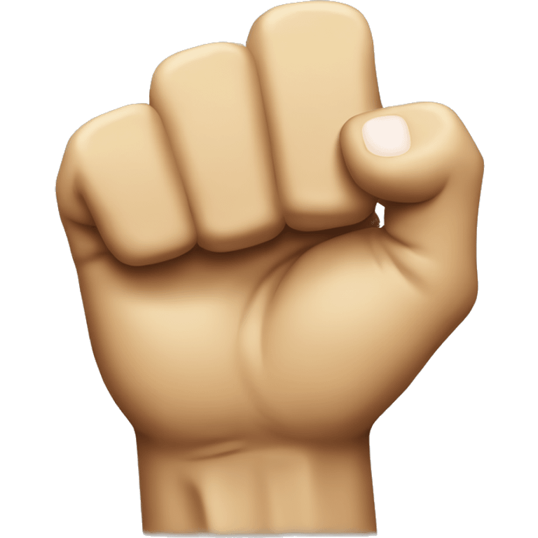 Donald trump fist in air emoji