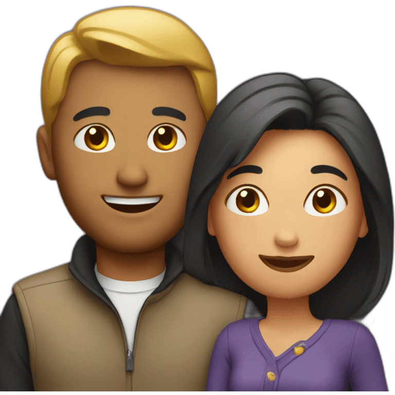 couple at a party emoji