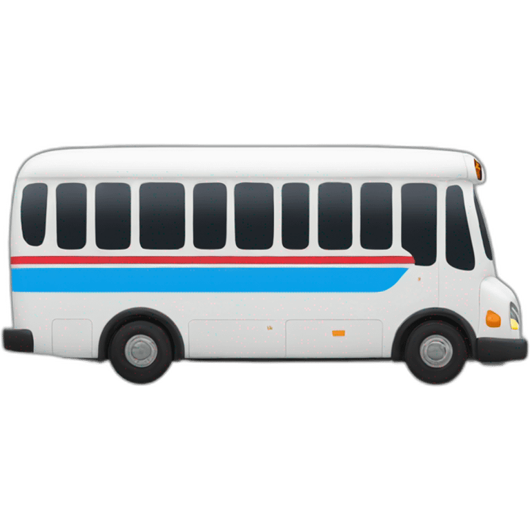 Bus from the side emoji