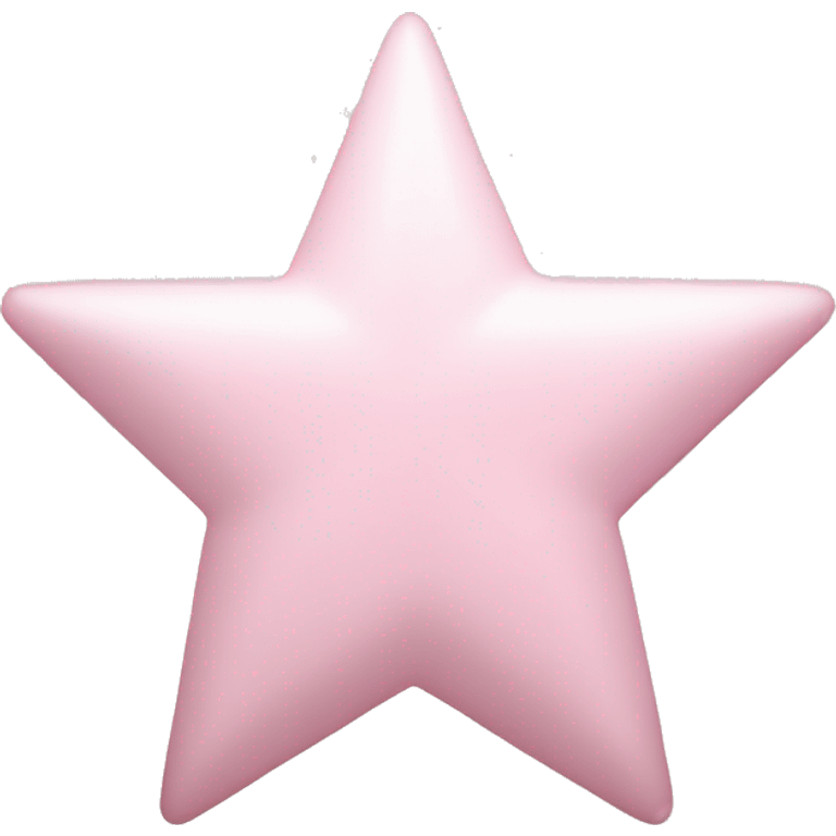 pale pink star sparkle emoji