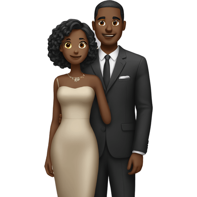 Black couple emoji