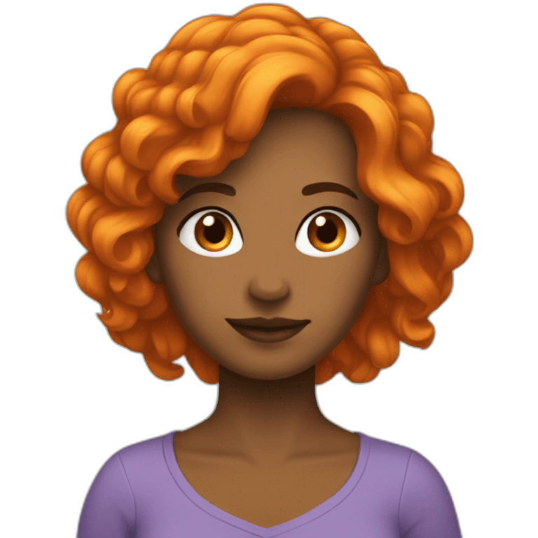 nira-isabel-with-hair-orange emoji