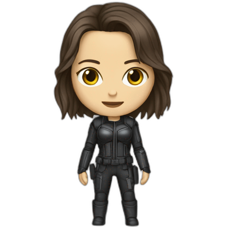 Summer Glau as a T-800 emoji