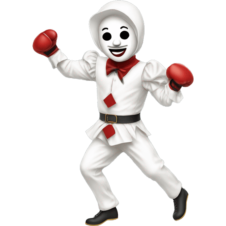 pierrot boxing emoji