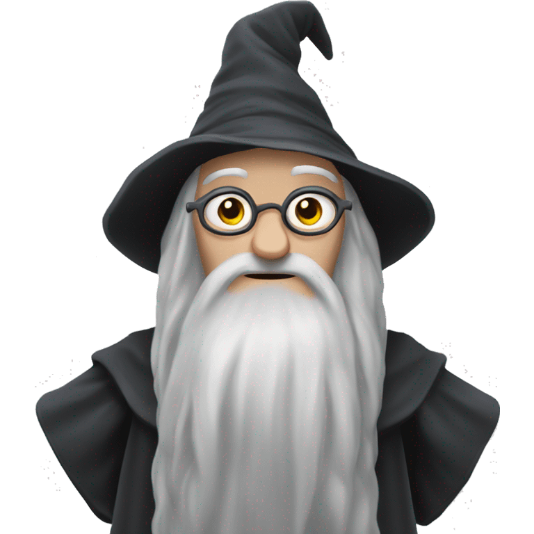 Dumbledore shrug emoji