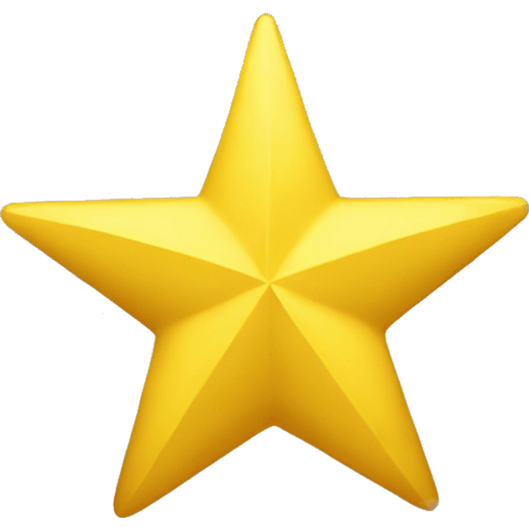 Yellow Star  emoji