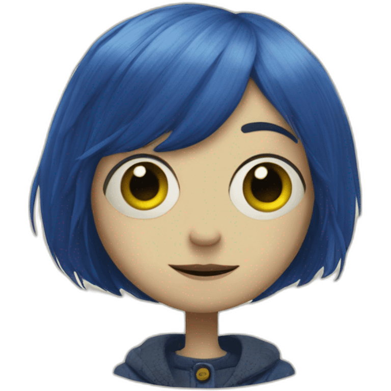 coraline button eyes emoji