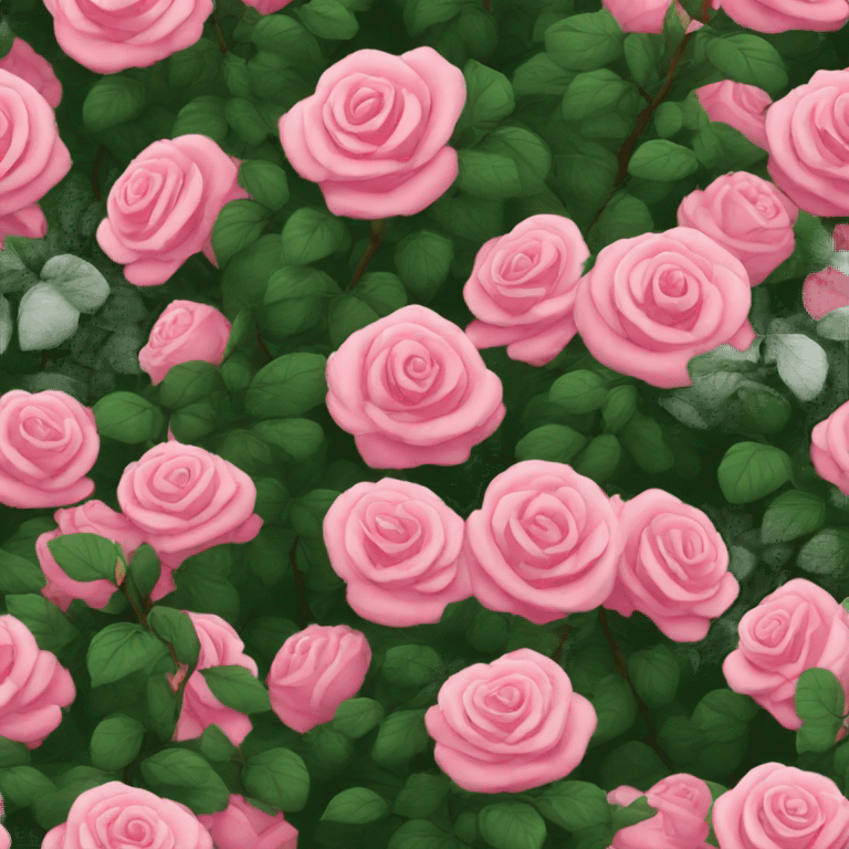 rose bush emoji