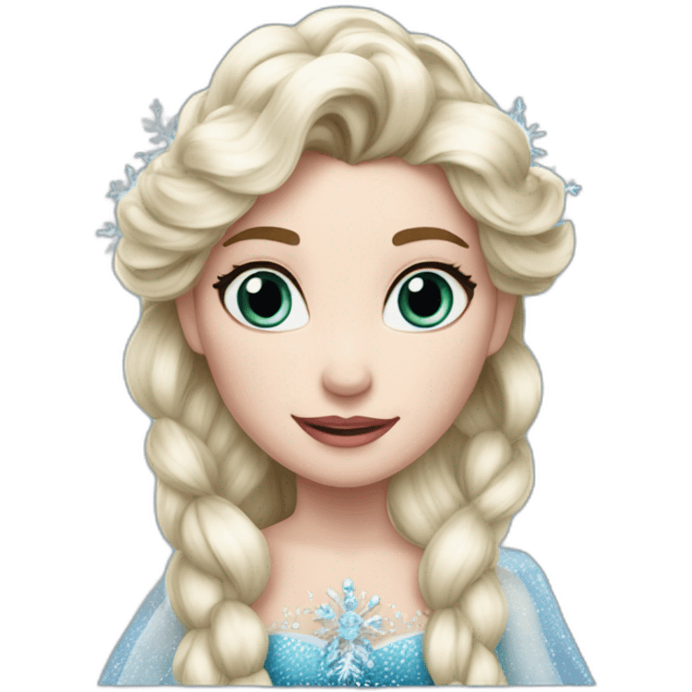 Reine des neiges emoji