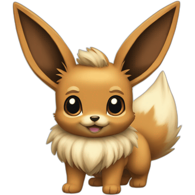 Eevee from pokemon emoji