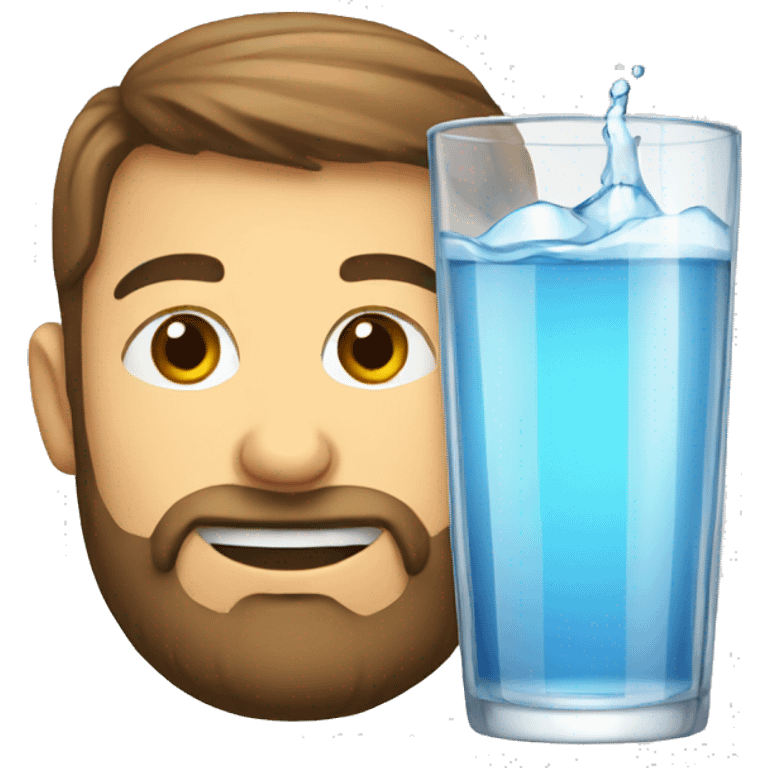 Water glass emoji