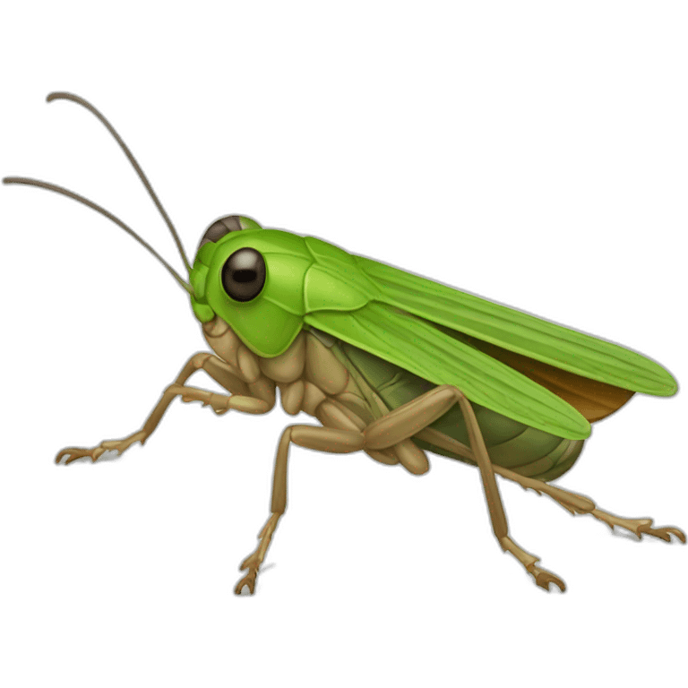 Grass hopper emoji