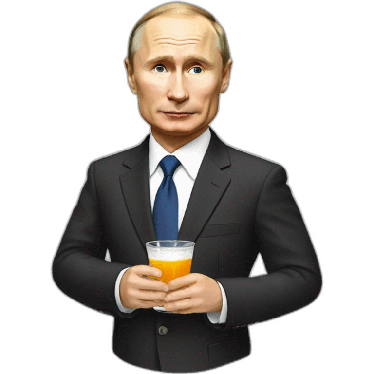 Putin drink emoji