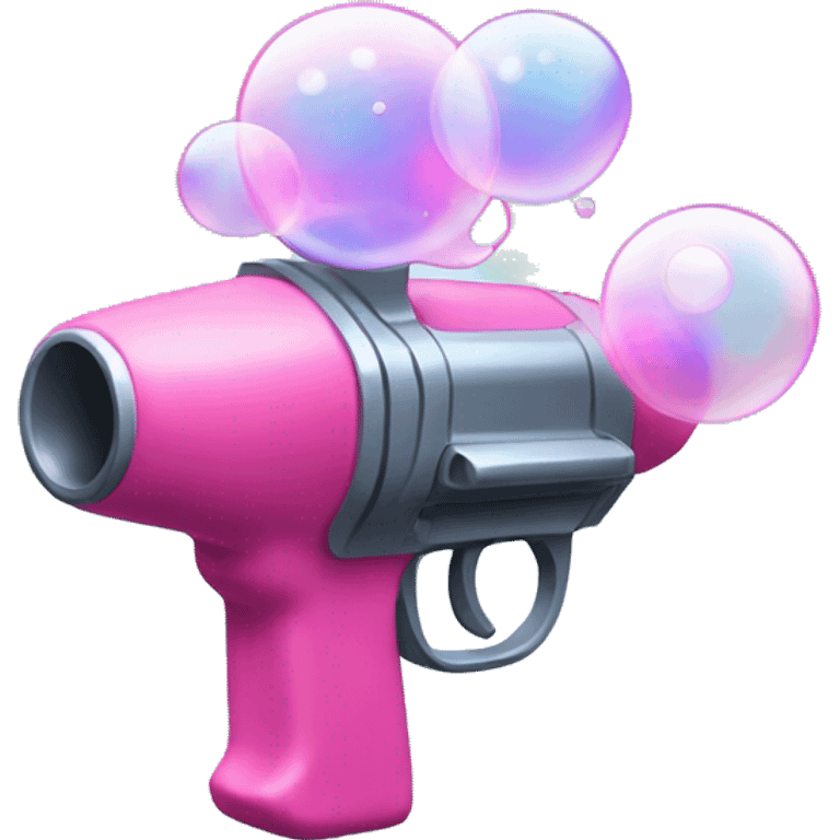 Bubble gun emoji