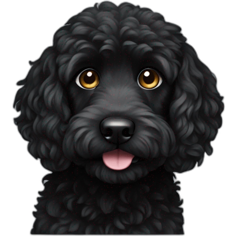 BLACK spoodle emoji