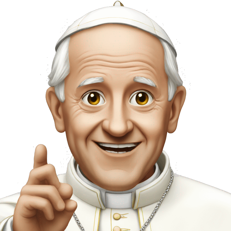 pope approves emoji