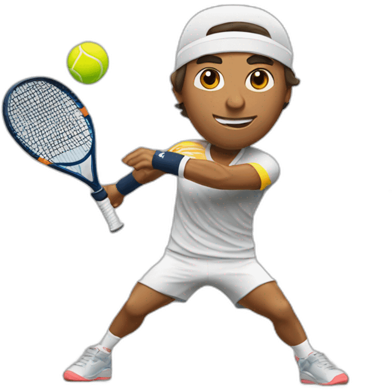 nadal playing padel emoji