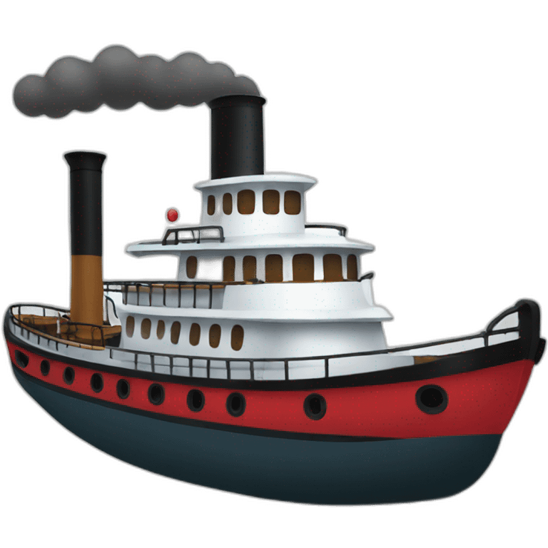 Steamboat emoji