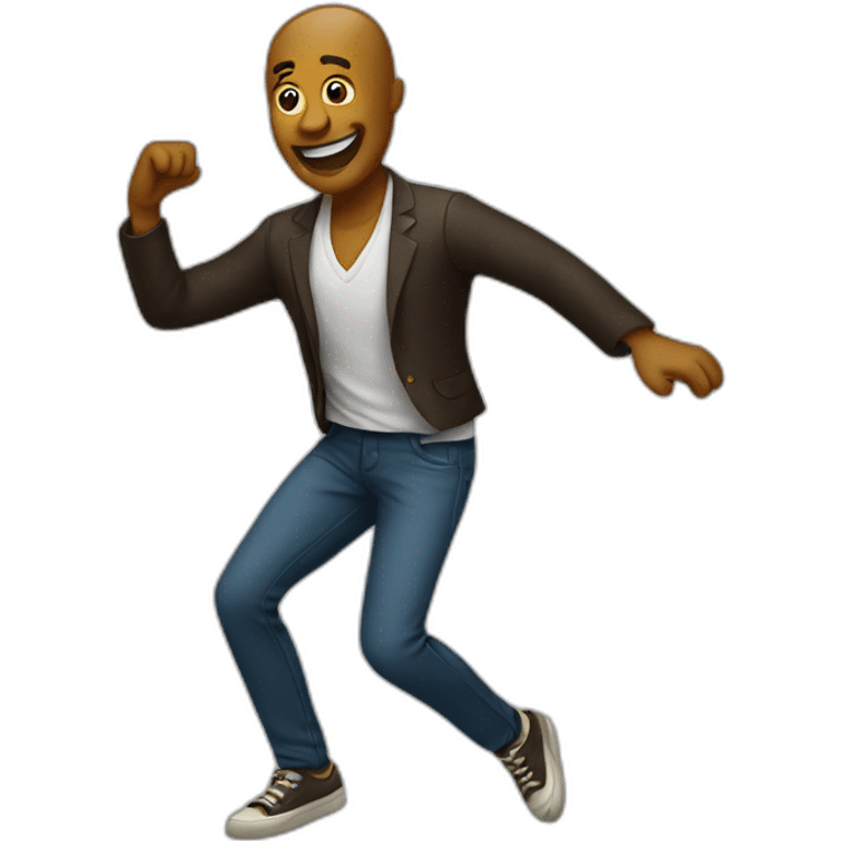 dancing man emoji