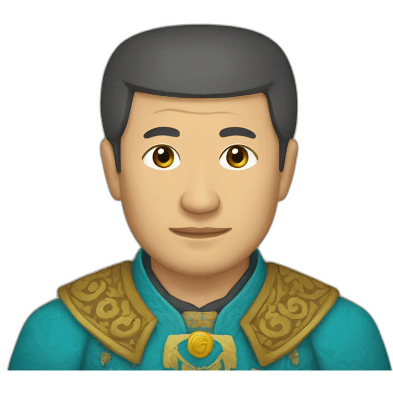 Kazakh historical figure emoji