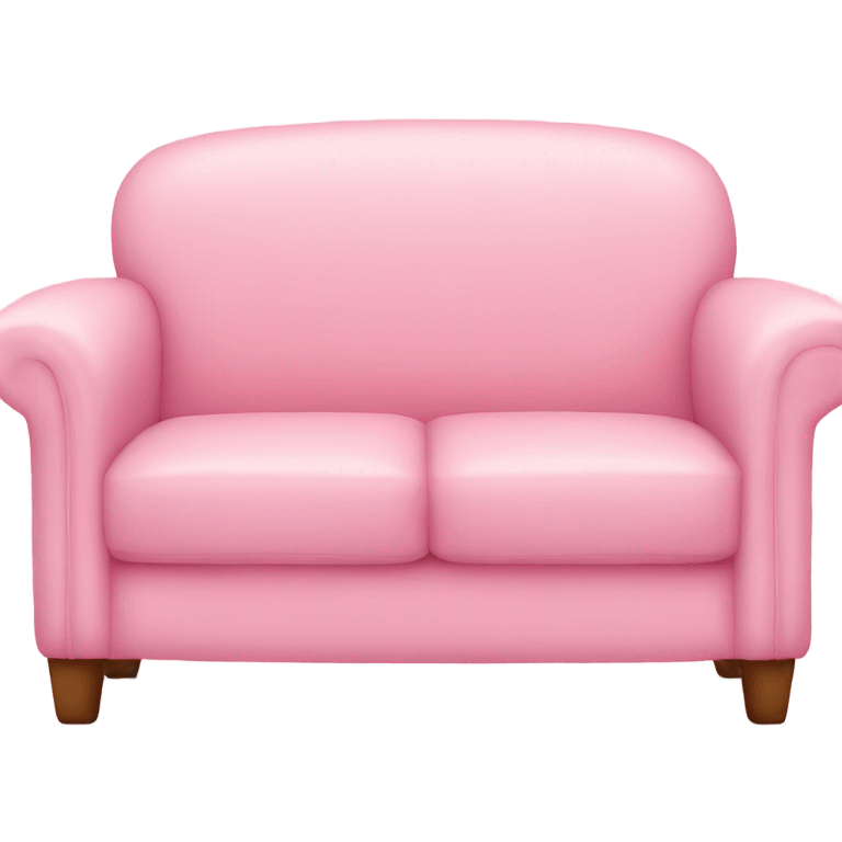 Light Pink couch emoji