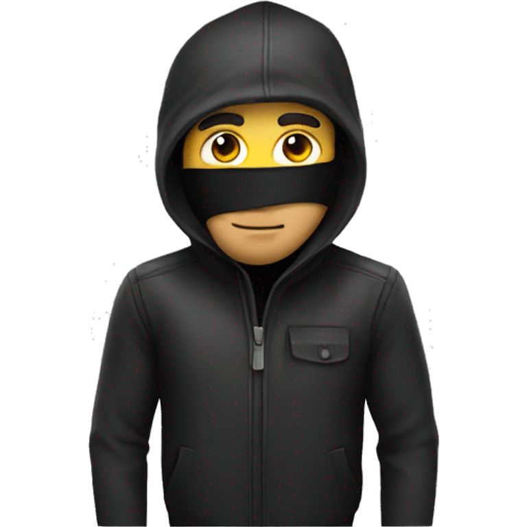 Burglar emoji