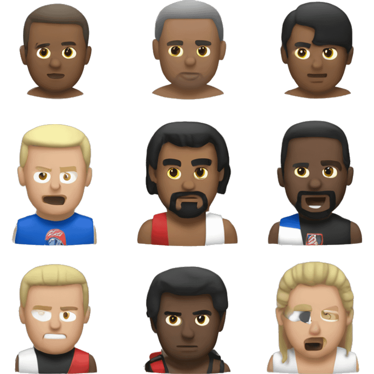 Nwo wrestling  emoji